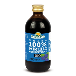 Succo 100% di Mirtilli Neri Selvatici BIO