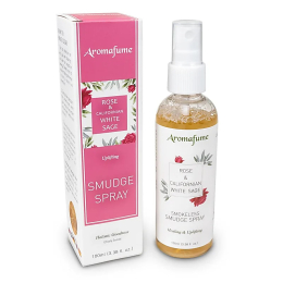 Spray smudge alla Salvia bianca e Rosa Aromafume