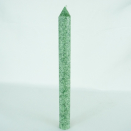 Candela 'da tavola' profumata 4° chakra verde