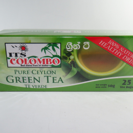 Tè verde ceylon in bustine