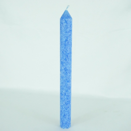 Candela 'da tavola' profumata 5° Chakra blu (azzurra)