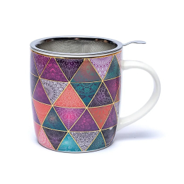 Mug infusore da tè Patchwork