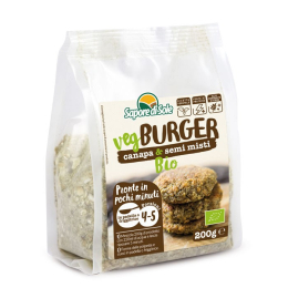 VegBurger con Canapa e Semi Misti BIO