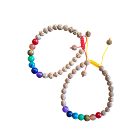 Bracciale 7 chakra rudraska