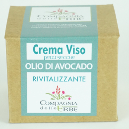 Crema viso olio di avocado - rivitalizzante