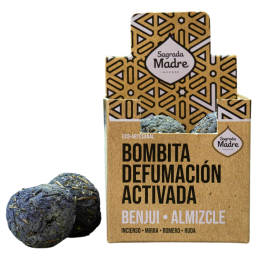 Sagrada Madre Active bombe smudge  Benzoino e Muschio