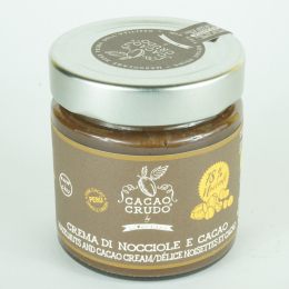 Crema Nocciole e Cacao 78% Senza Zucchero - Cacao Crudo