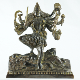 Mahakali in bronzo