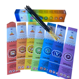 Incensi Green tree - 7 chakra (35 bastoncini)
