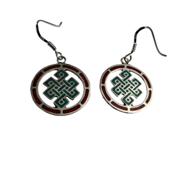 Orecchini nodo infinito